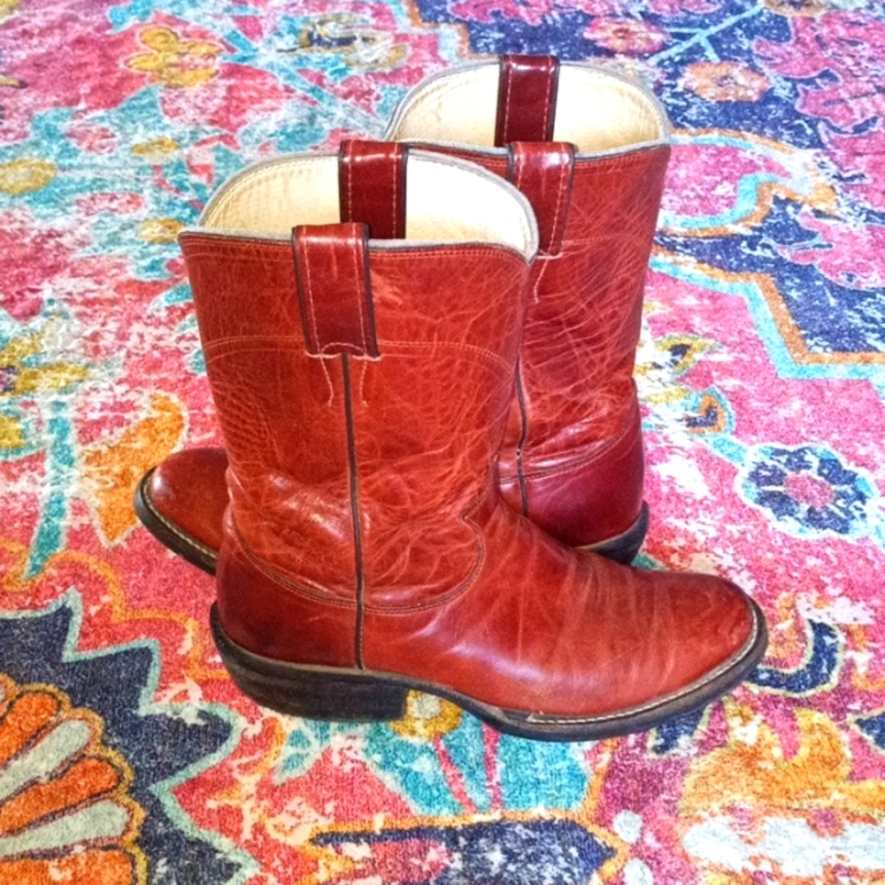 Vintage Justin 3512 Cowboy Boots